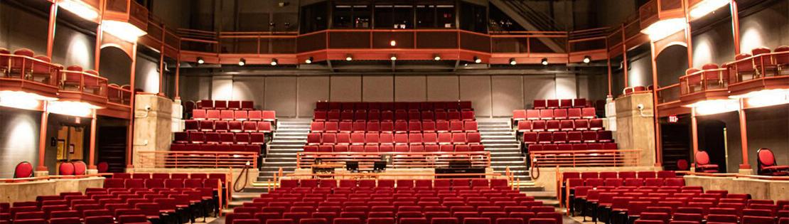 An image of Pima's Center for the Arts Theatre seats